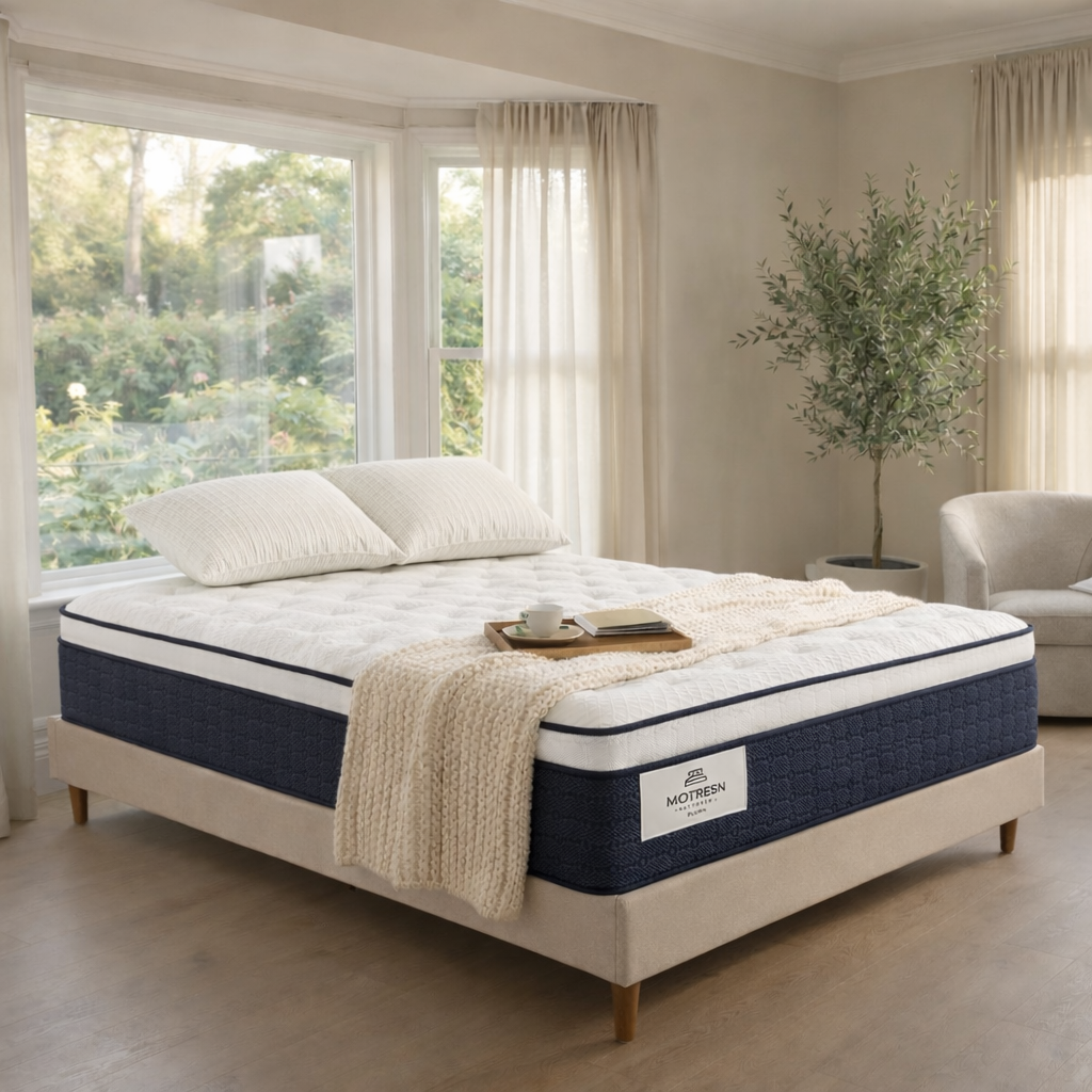 Modern Mattress bed in a Saskatchewan bedroom