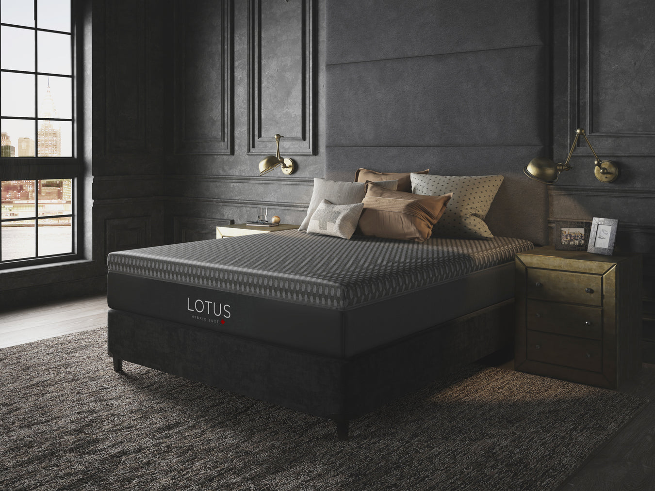 lotus bed and bed frame