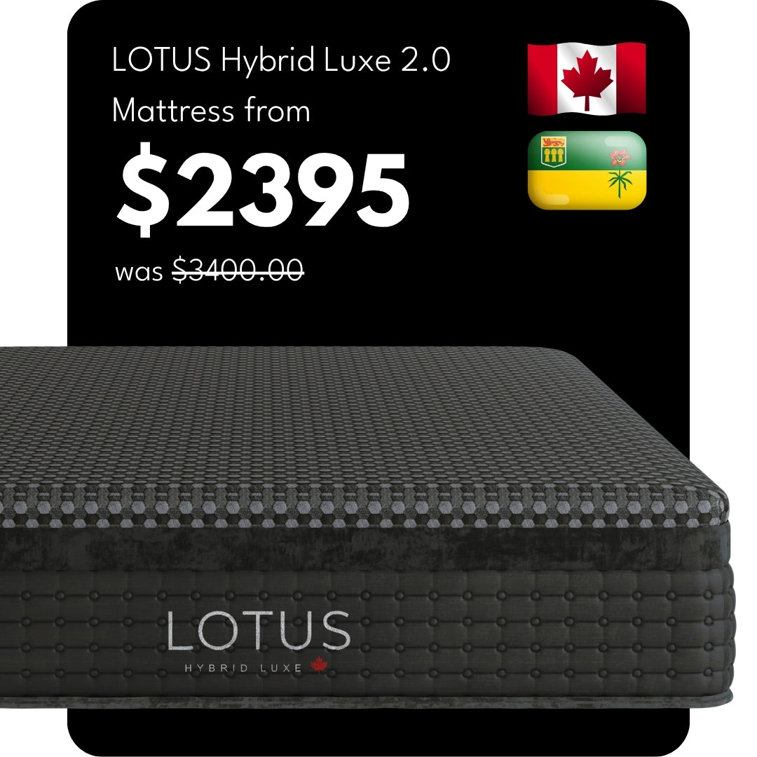 The Lotus Hybrid Luxe 2.0 Mattress Collection