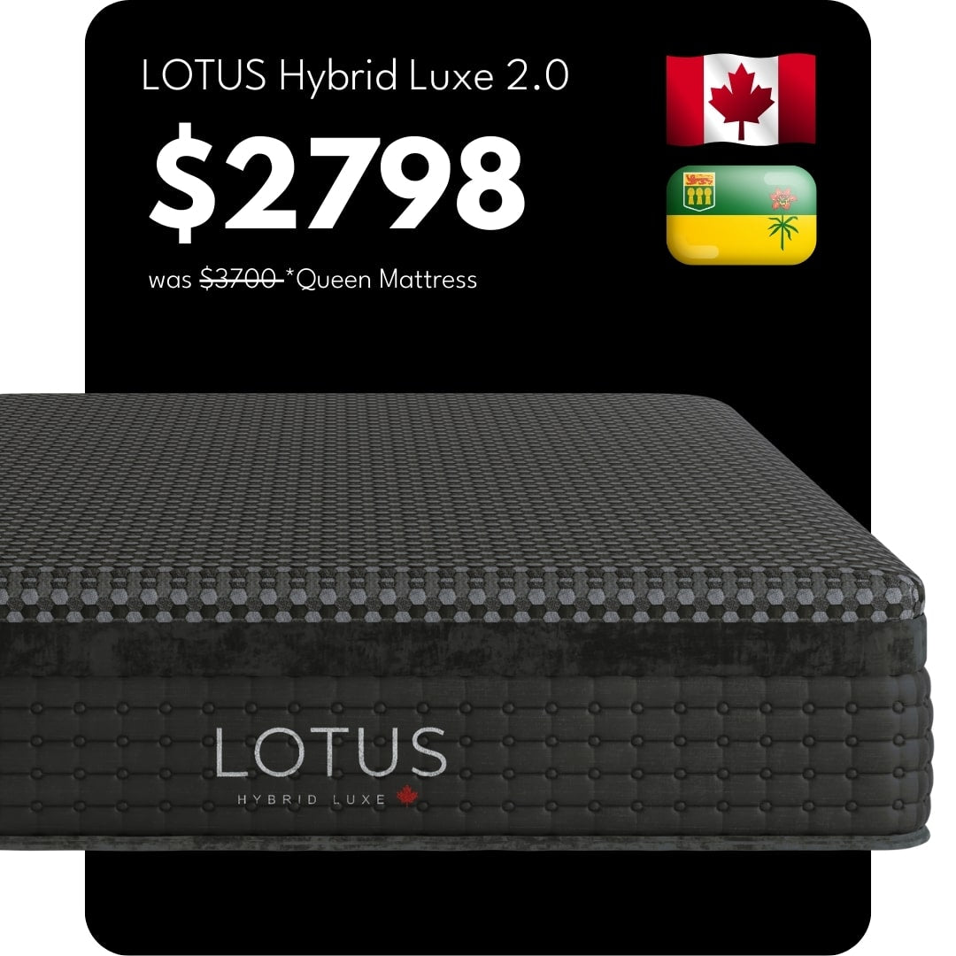 The Lotus Hybrid Luxe 2.0 Mattress Collection