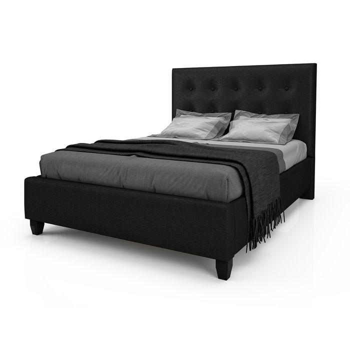 Adam Upholstered Bed, Julien Beaudoin, complete bed, headboard, platform bed, Upholstered Beds - ModernMattress