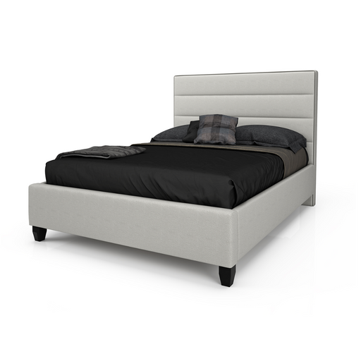 Adelaide Upholstered Bed, Julien Beaudoin, complete bed, headboard, platform bed, Upholstered Beds - ModernMattress