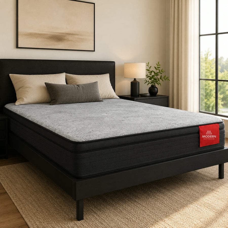 The Studio mattress in a bedroom