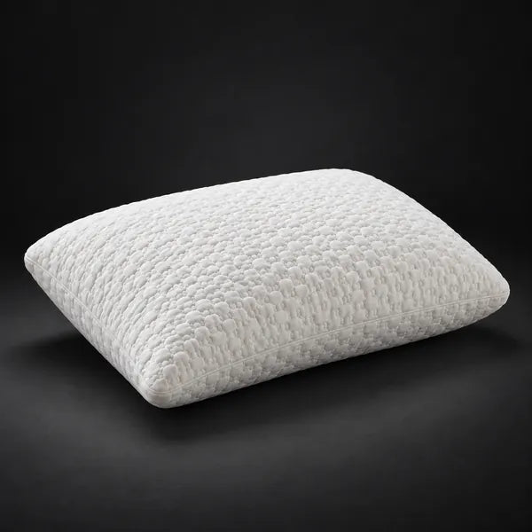 A soft quilted pillow