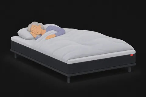 A woman sleeping peacefully